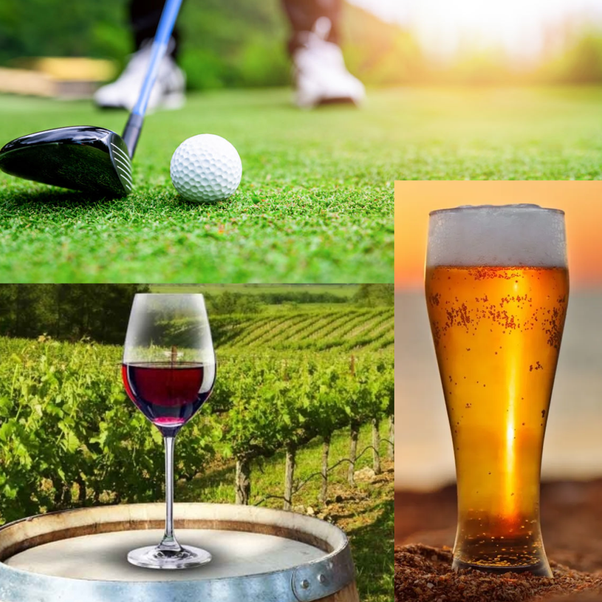 Golf Wine Brews
